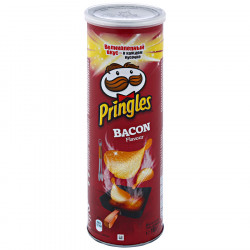 Чипсы картофельные Pringles со вкусом Бекона 165г